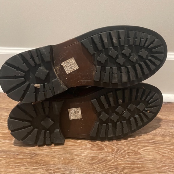 Crevo Men’s Camden Leather Boots Memory Foam Soles - Picture 9 of 10